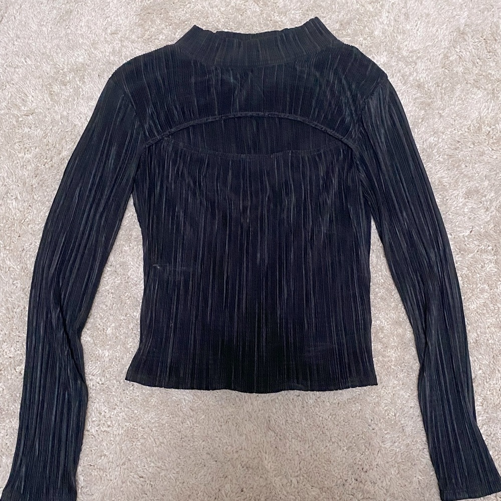 Black turtle neck